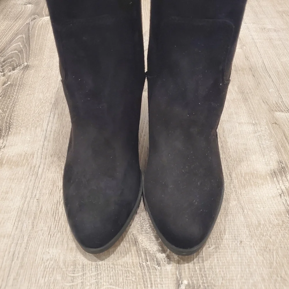 NEW BP Logan Over the Knee Black Boot
